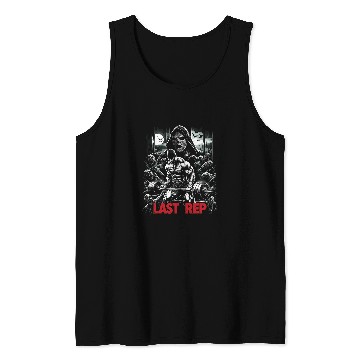 Discover Last Rep 80s Slasher Bodybuilding 21 Tank Tops