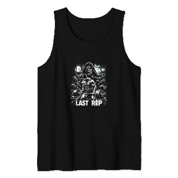 Discover Last Rep 80s Slasher Bodybuilding Tank Tops