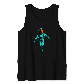 Discover Astronaut Job Lonely Astronaut Tank Tops