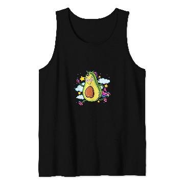 Discover Unicorn Pet Funny Unicado Avocado UniCado Tank Tops