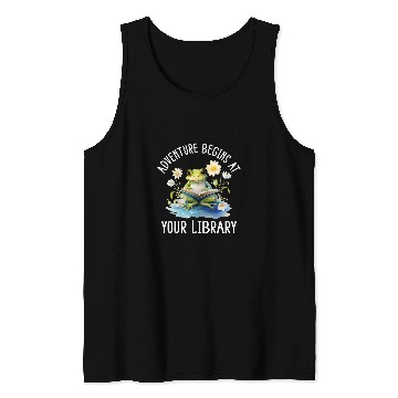 Discover Book Fun Adventure Begins At Your Library Summer Reading Program 04 3 Tank Tops
