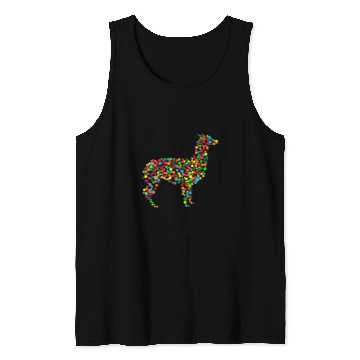 Discover Llama Pet Dot Day Llama Alpaca Lover Polka Dot Pattern International Tank Tops