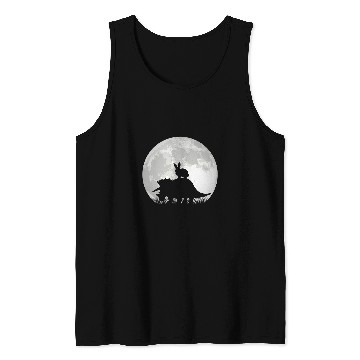 Discover Dinosaur Pet Easter bunny Dinosaur triceratops Tank Tops