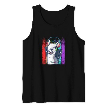 Discover Llama Pet  Funny Cute Style Alpaca Graphic Plus Size Tank Tops
