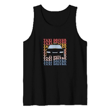 Discover Taxi Driver Groovy Tank Tops