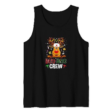 Discover nurses Job Christmas Boo Boo Crew Reindeer nurses nurses23 12 Tank Tops