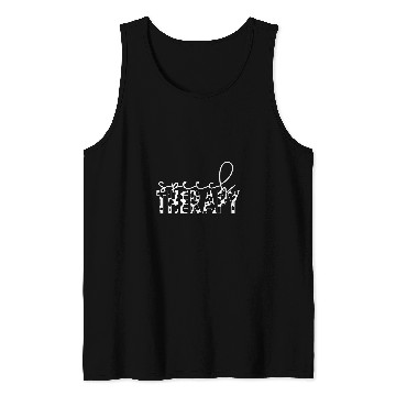 Discover Cow Pet Print Speech Therapy SLPA or CCCSLP Therapist Tank Tops