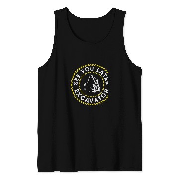 Discover Forklift Fun Construction Trucks Forklift Operator Truck Driver 3 Tank Tops