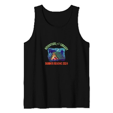 Discover Book Fun Adventure Begins At Your Library Summer Reading Program 04 08 Tank Tops