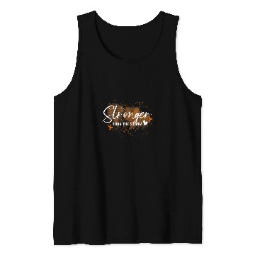 Discover Multiple Sclerosis Ribbon Stronger Than The Storm Multiple Sclerosis Warrior Women Tank Tops