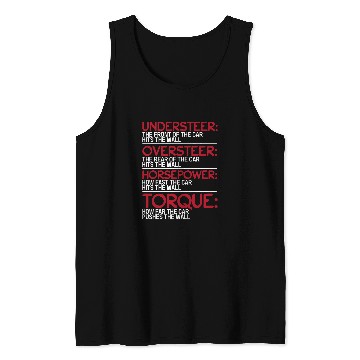Discover Horse Pet Understeer Oversteer Horsepower Torque Tank Tops