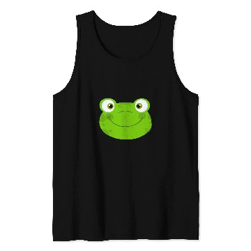 Discover Frog Pet Face Tank Tops