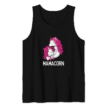 Discover Unicorn Pet Mothers Day Mamacorn Mother Daughter Mum Tank Tops