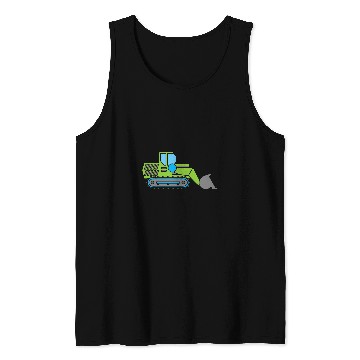 Discover Forklift Fun Construction Lover Construction Site Forklift Truck Tank Tops