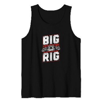 Discover Truck Fun Trucker Truck Driver vintages Big Rig Tank Tops