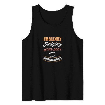 Discover Microblading Artist Judging Eyebrow Esthetician Tank Tops