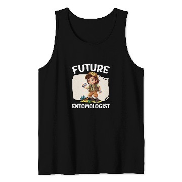 Discover Bug Catcher Bug Expert Insect Lover Entomologist Entomology Tank Tops