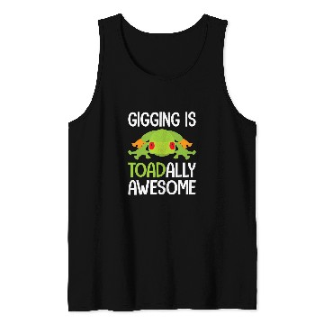 Discover Frog Pet Catching Toad Hunting Design for a Bullfrog Hunter 6 Tank Tops