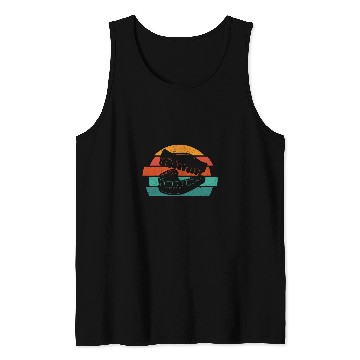 Discover dentists Job Human Dentition Retro Dental Teeth dentistsry Tank Tops