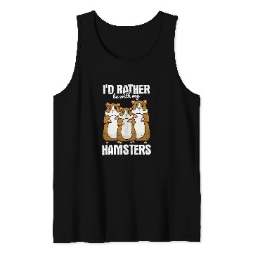 Discover Hamster Pet Rodent Hamster 1 Tank Tops