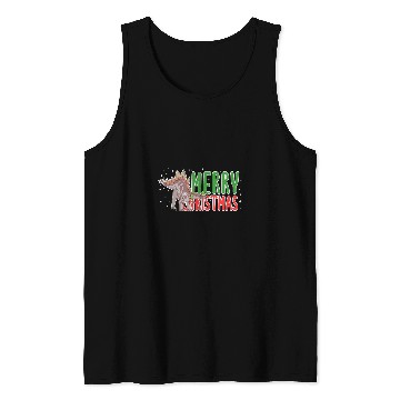 Discover Dinosaur Pet xmass Stegosaurus Dinosaur Christmas Elf Dino Tank Tops