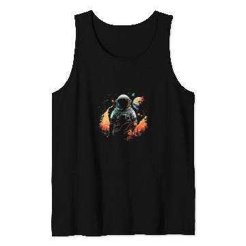 Discover Astronaut Job On An Exoplanet Outside Of The Solar System Tank Tops