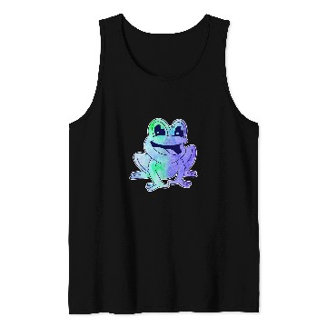 Discover Frog Pet Colorful frog toad weather Tank Tops