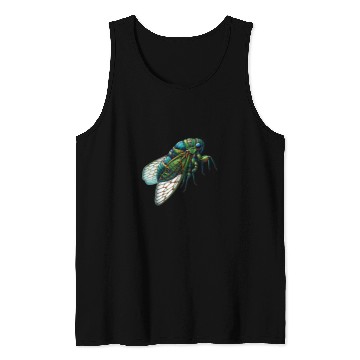 Discover Cicada Fest Cicada Insect Bug Colorful Entomology 21 Tank Tops