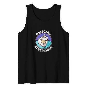Discover Sheep Pet Official sleep Sheep 08 Tank Tops