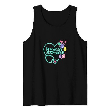 Discover nurses Job physician assistant stethoscope nurses doctor easter cute rn Tank Tops