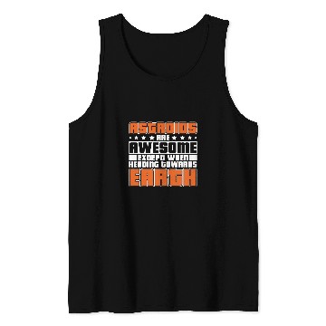 Discover Astronaut Job Space Humor Solar System Nebula Galaxy Astroid Redirection Tank Tops