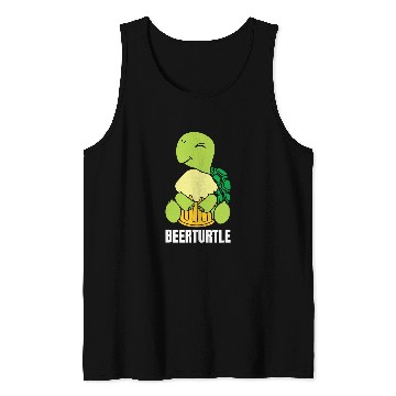 Discover Turtle Pet Beerturtle Turtle with beer Tank Tops