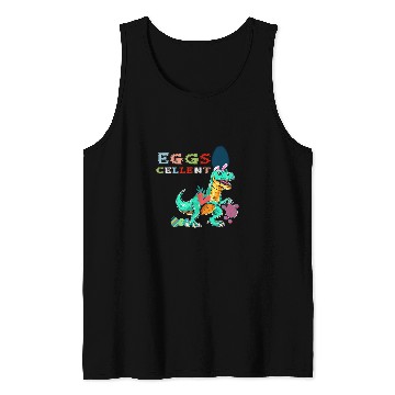 Discover Dinosaur Pet easter egg hunt bunny dinosaur t rexs boys girls eggs cellent Tank Tops
