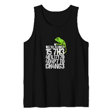 Discover Chameleon Pet Intelligence Is The Ability To Adapt To Change Tank Tops