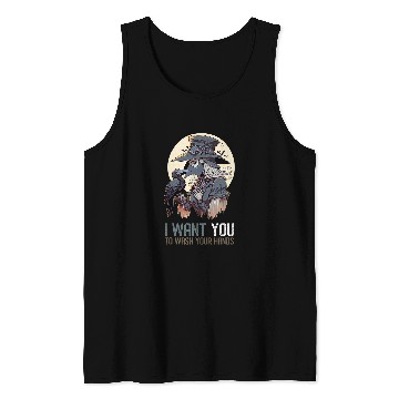 Discover I Want You To Wash Your Hands 2Funny Female Plague Doctor 21 Tank Tops
