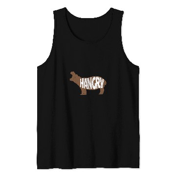 Discover Hippo Pet Hangry Cute Hippo Tank Tops