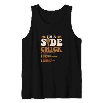 Discover Chicken Pet Funny Turkey Leg Im A Side Chick Thanksgiving Day 0 Tank Tops