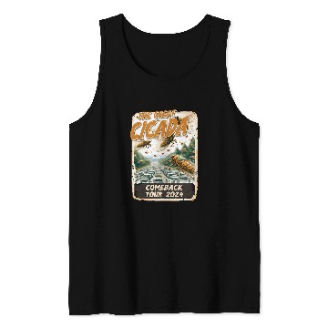 Discover Entomology Cicada Lover The Great Cicada Comeback Tour 2024 Tank Tops