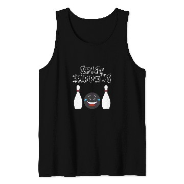 Discover Sport Bowling Split happens hilarious bowling graphic design Tank Tops