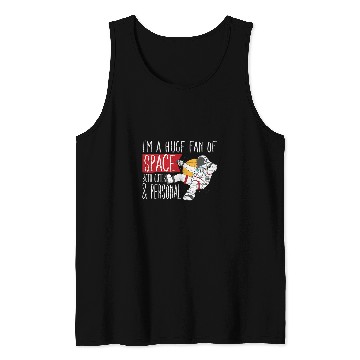Discover Astronaut Job Space Astronomy Spaceman Astronaut Tank Tops