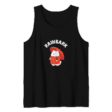 Discover Samoyed Pet Rainbark Funny Dog Umbrella Tank Tops