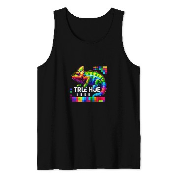 Discover Chameleon True Hue Guru Exotic Reptile Lover 21 Tank Tops