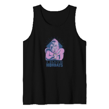 Discover Gorilla Pet Chimpanzee Gorilla hates Assembly Weekly Start Tank Tops