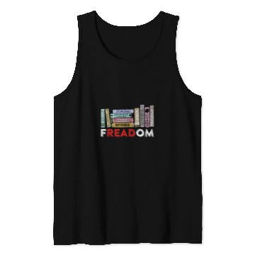 Discover Book Fun Freadom freesdom Read Book Ruth Bader Ginsburg Tank Tops