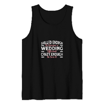 Discover Skilled Wedding Officiant Ordained Minister Tank Tops