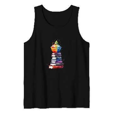 Discover Book Fun Im a Bakeaholic Funny Baking Baker Cupcake Cooking Tank Tops