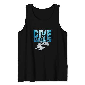Discover Dive Guam Hammerhead Shark Tank Tops