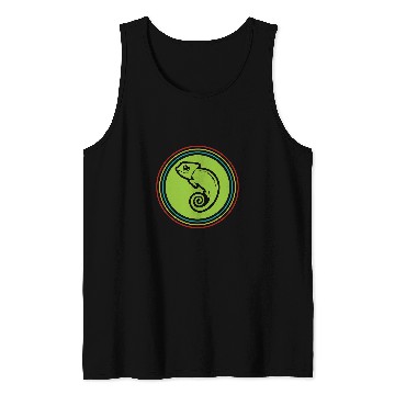 Discover Chameleon Pet Reptiles Caretaker Tank Tops