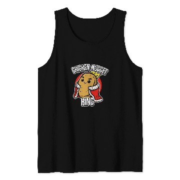 Discover Chicken Pet Nuggets King Boys Men Kids Tank Tops