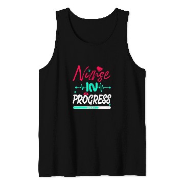 Discover nurses Job In Progress Nursing Student Future nurses 1 Tank Tops